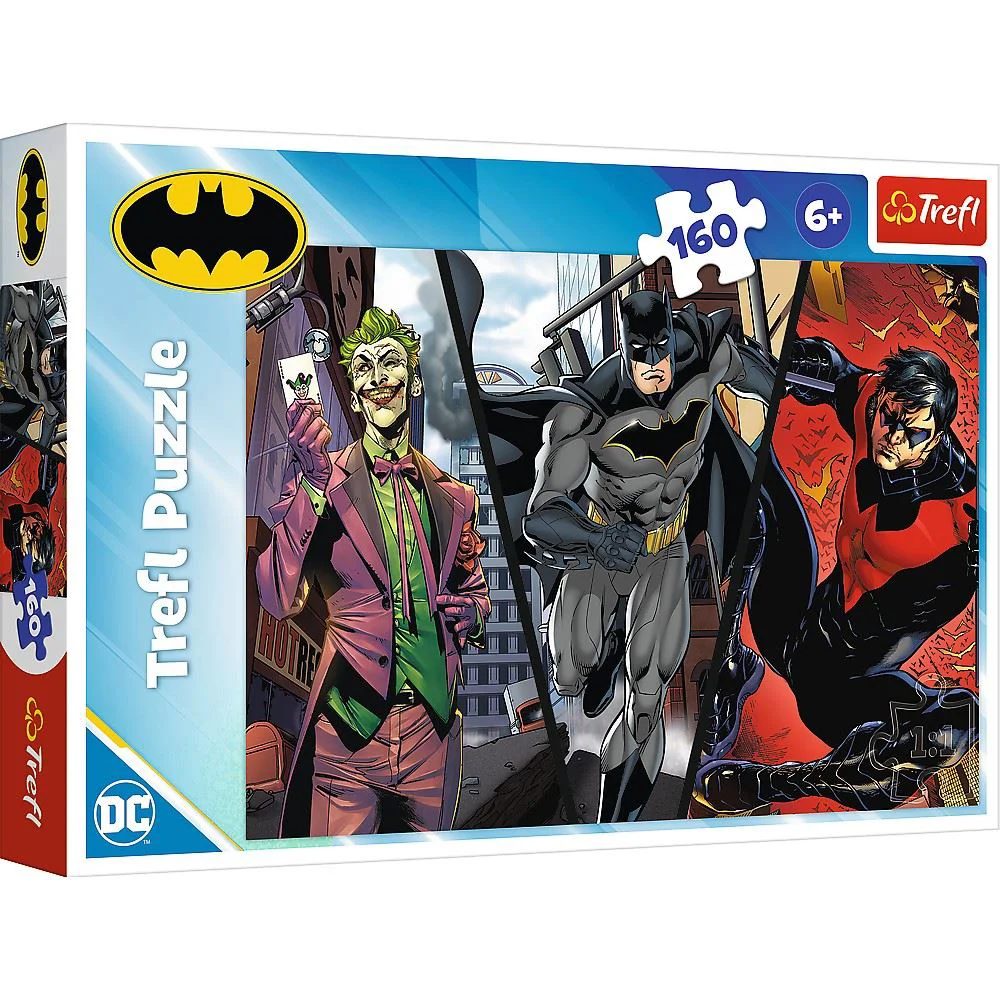 Puzzle Trefl Batman Gata de actiune, 160 el. foto