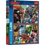 Puzzle Trefl Marvel Avengers Aparatorii lumii, 2x200 el. foto