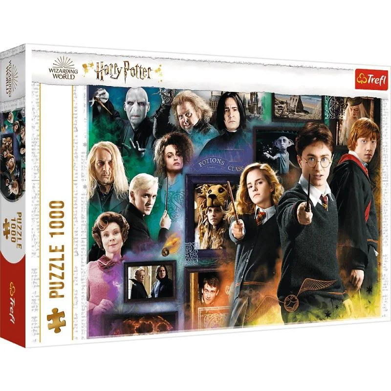 Puzzle Trefl Harry Potter, Lumea vrajitorilor, 1000 el. foto