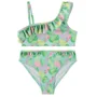 Orchestra Costum de baie din 2 piese asimetric cu imprimeu jungle