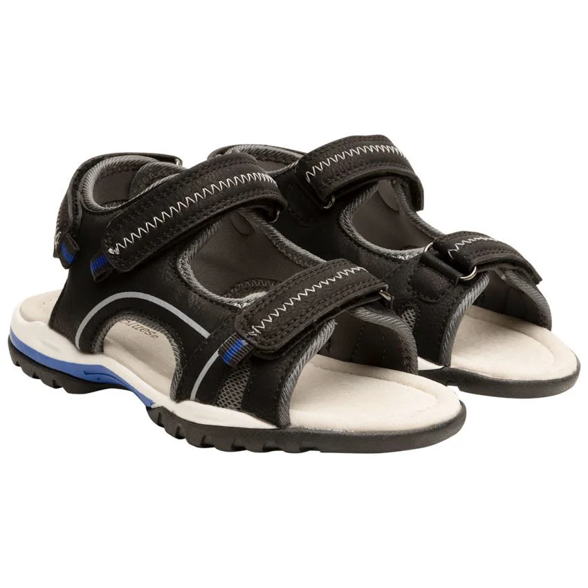 Saxo Blues Sandale cu velcro din piele ecologica