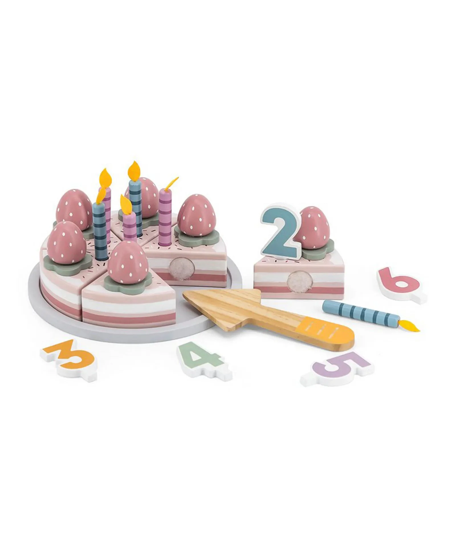 Joc din lemn Viga Toys Torta, 25 el. foto