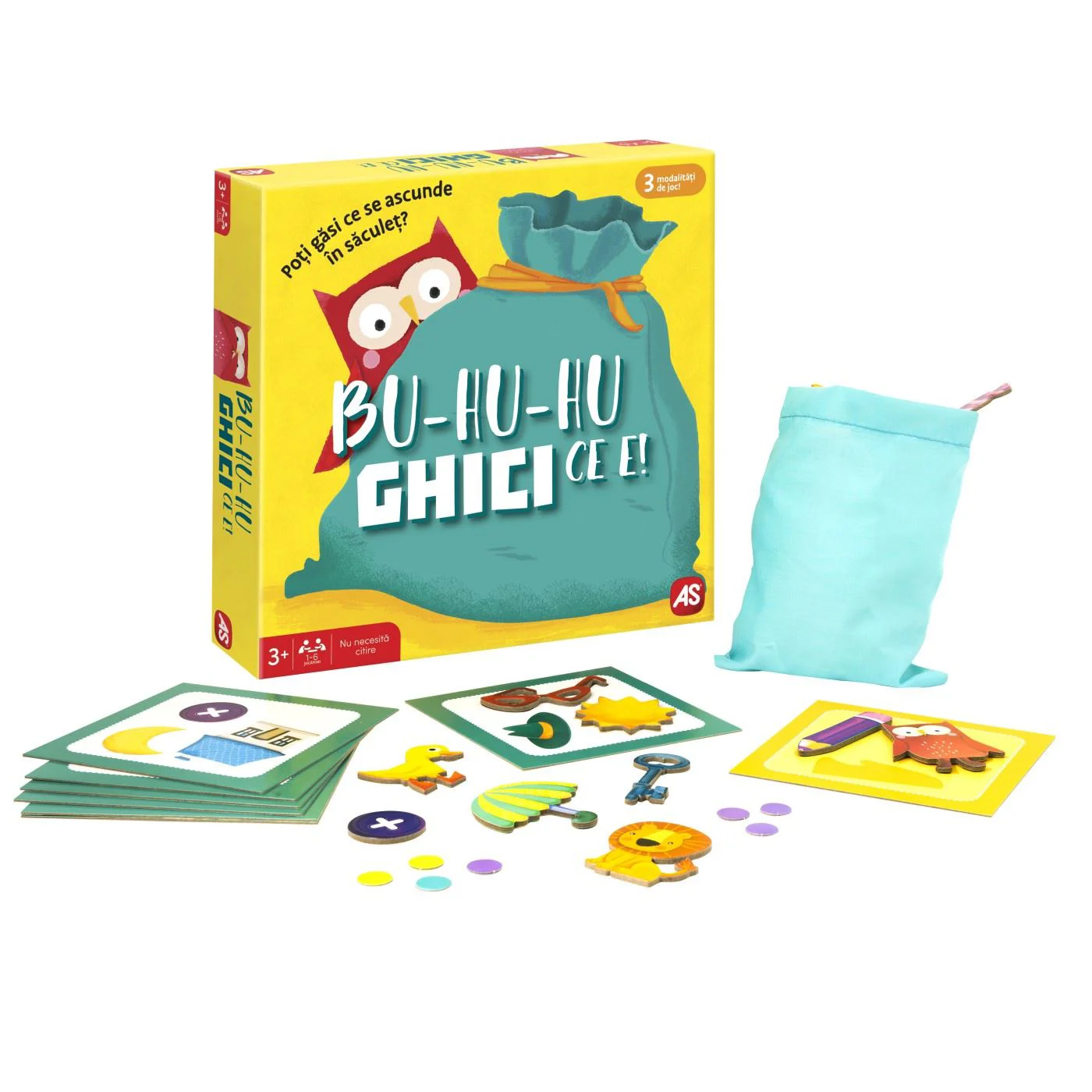 Настольная игра AS KIDS BU-HU-HU Угадай, что это?