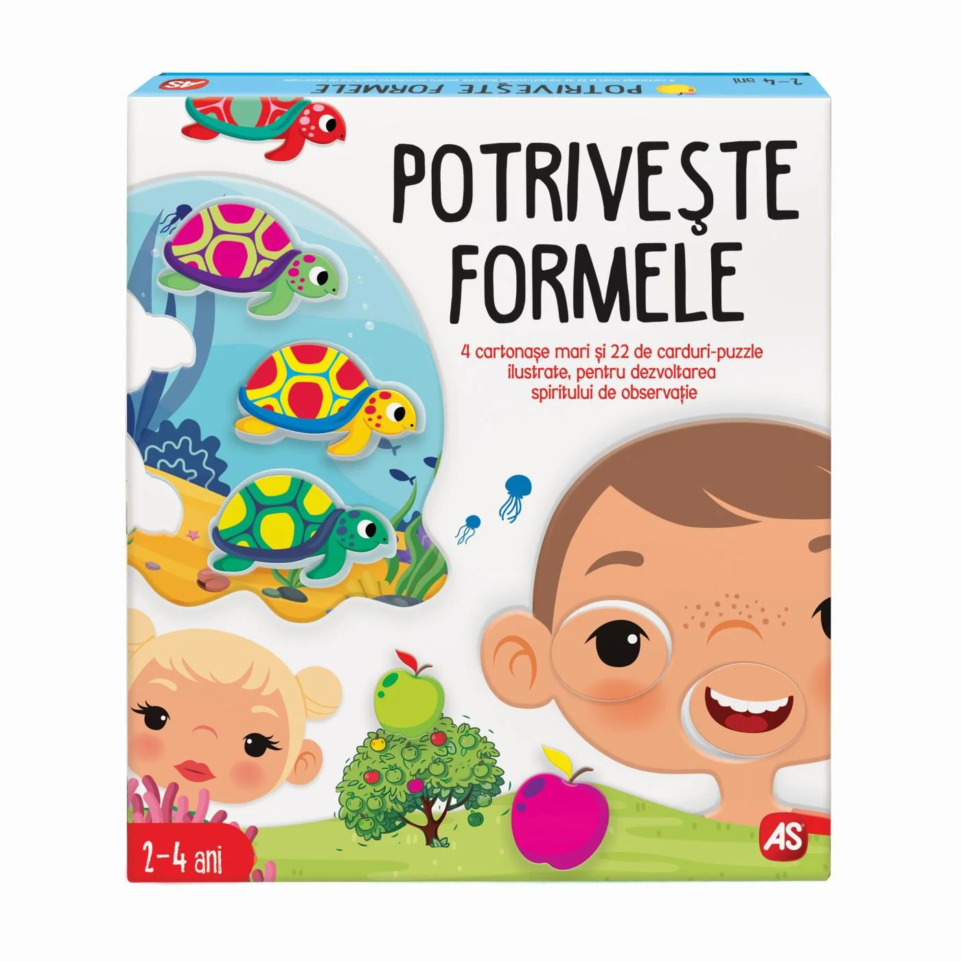 Обучающая игра AS KIDS Agerino Подбери форму