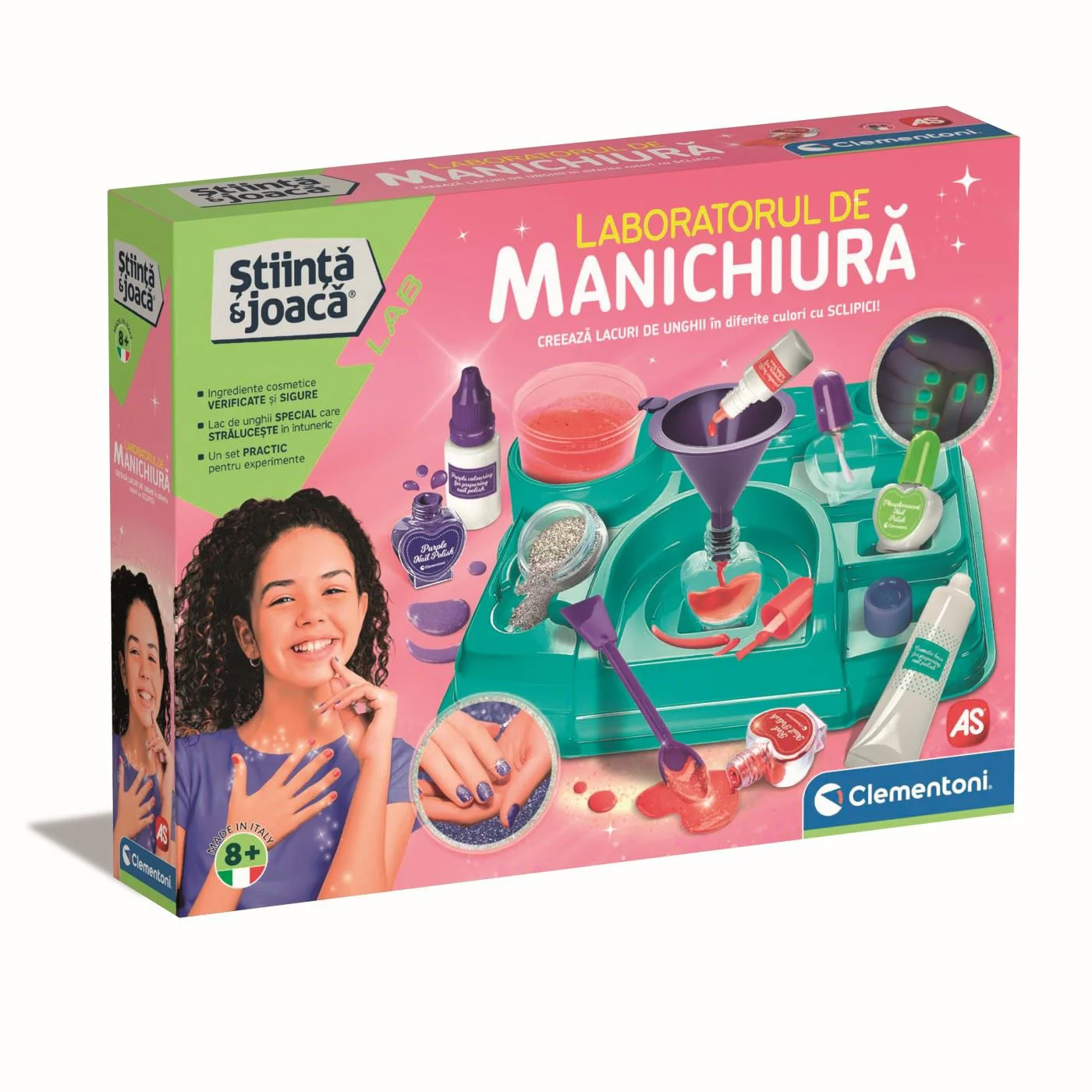 Обучающая игра AS KIDS Наука и игра: Маникюрная лаборатория