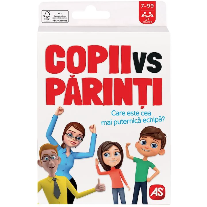 image for Joc de carti AS KIDS Agerino Copii vs parinti foto