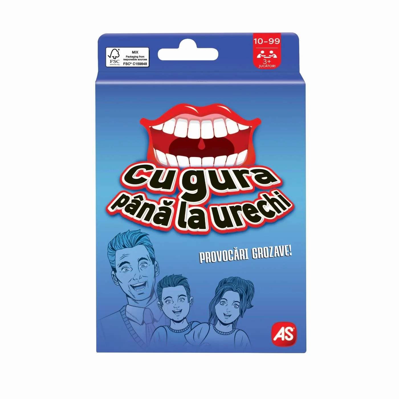Joc de carti AS KIDS Agerino Gura pana la urechi