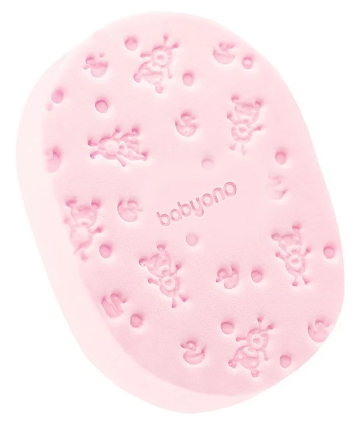 Губка для купания BabyOno Розовая