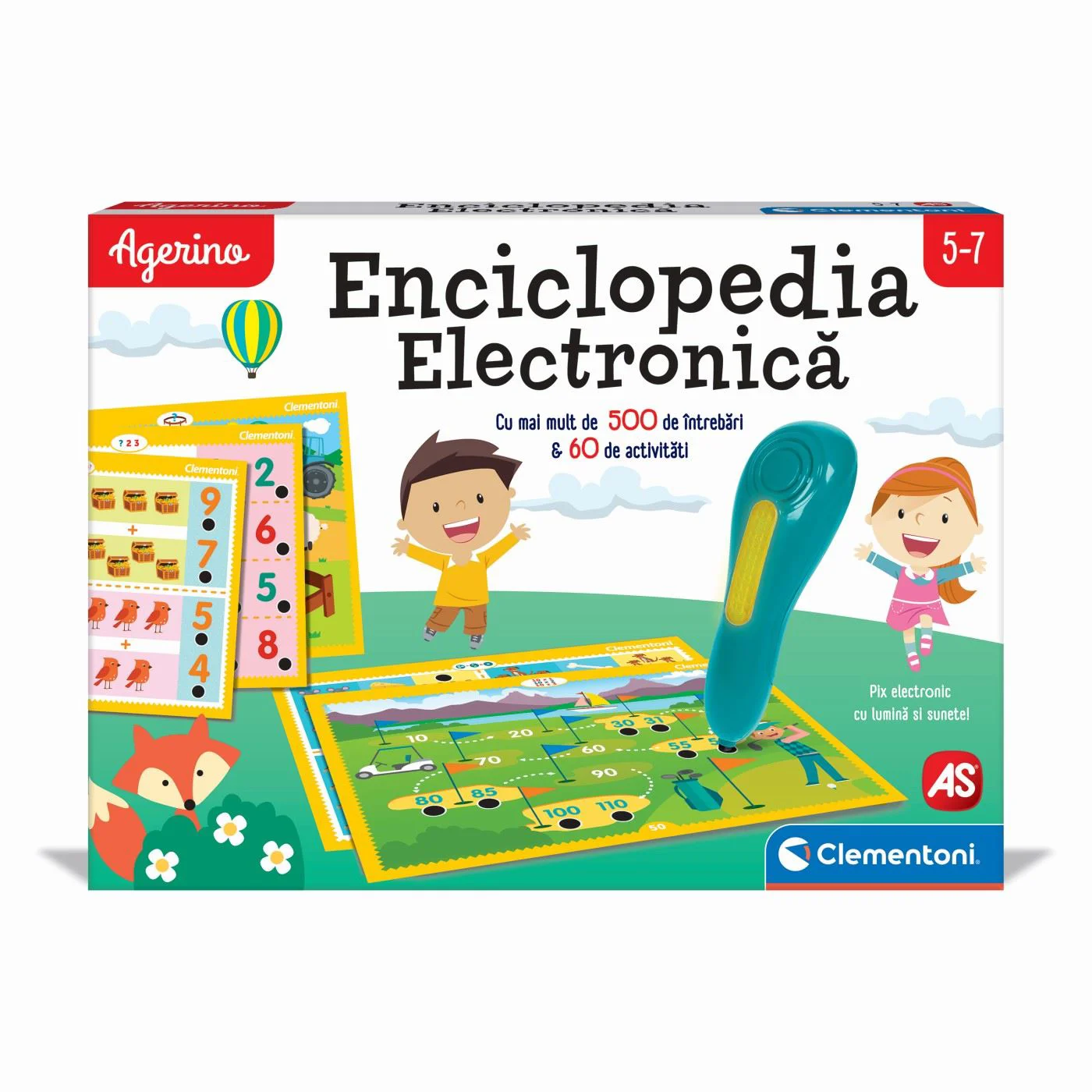 Обучающая игра AS KIDS Agerino Электронная энциклопедия