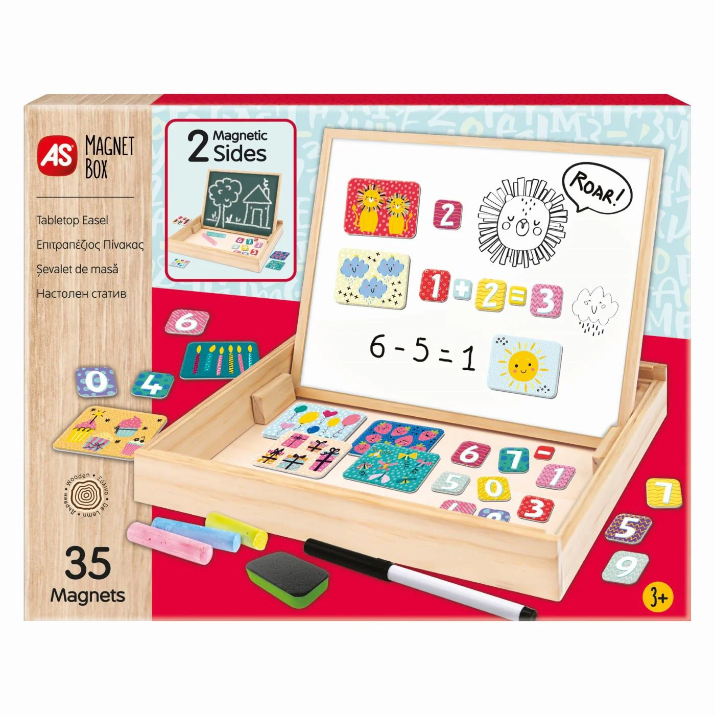 Магнитная доска AS KIDS Agerino