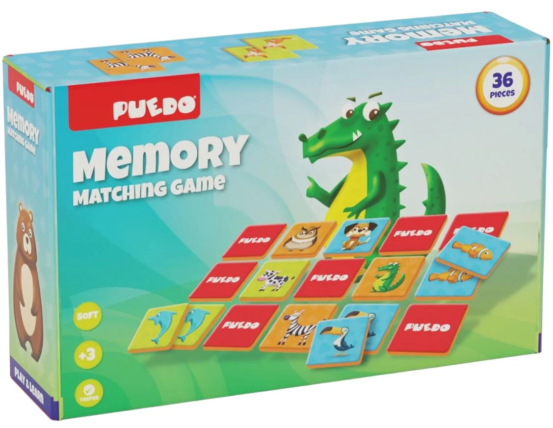 Игра на развитие памяти Puedo Животные, 36 эл.