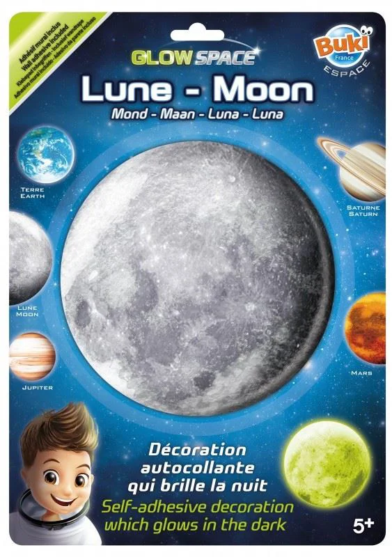 image for Sticker decorativ fosforescent Buki Luna foto