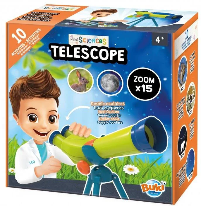 Set de joaca Buki Telescop cu 10 activitati