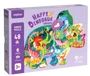 Puzzle in forma de dinozaur Mideer Valea Dinozaurului Fericit, 48 el. foto