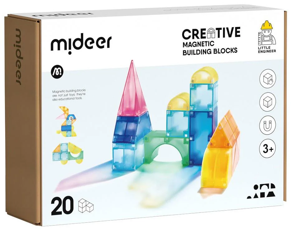 Магнитный конструктор Mideer, 20 эл.