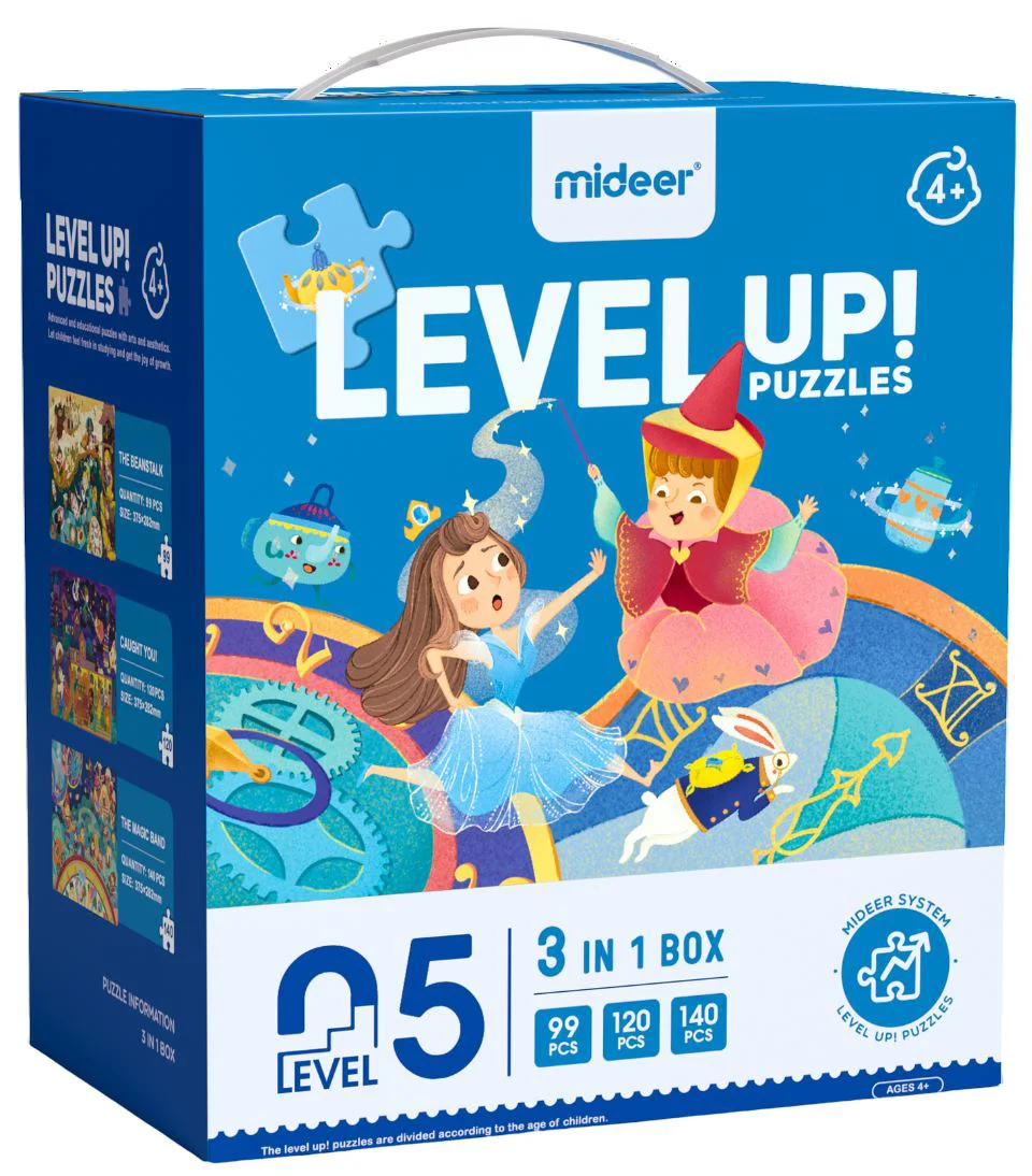 image for Puzzle 3 in 1 Mideer Universul povestilor, nivelul 5 foto
