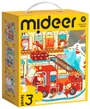 Puzzle 3 in 1 Mideer Echipa de salvare, nivelul 3 foto