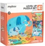 Puzzle 4 in 1 Mideer Animalute foto