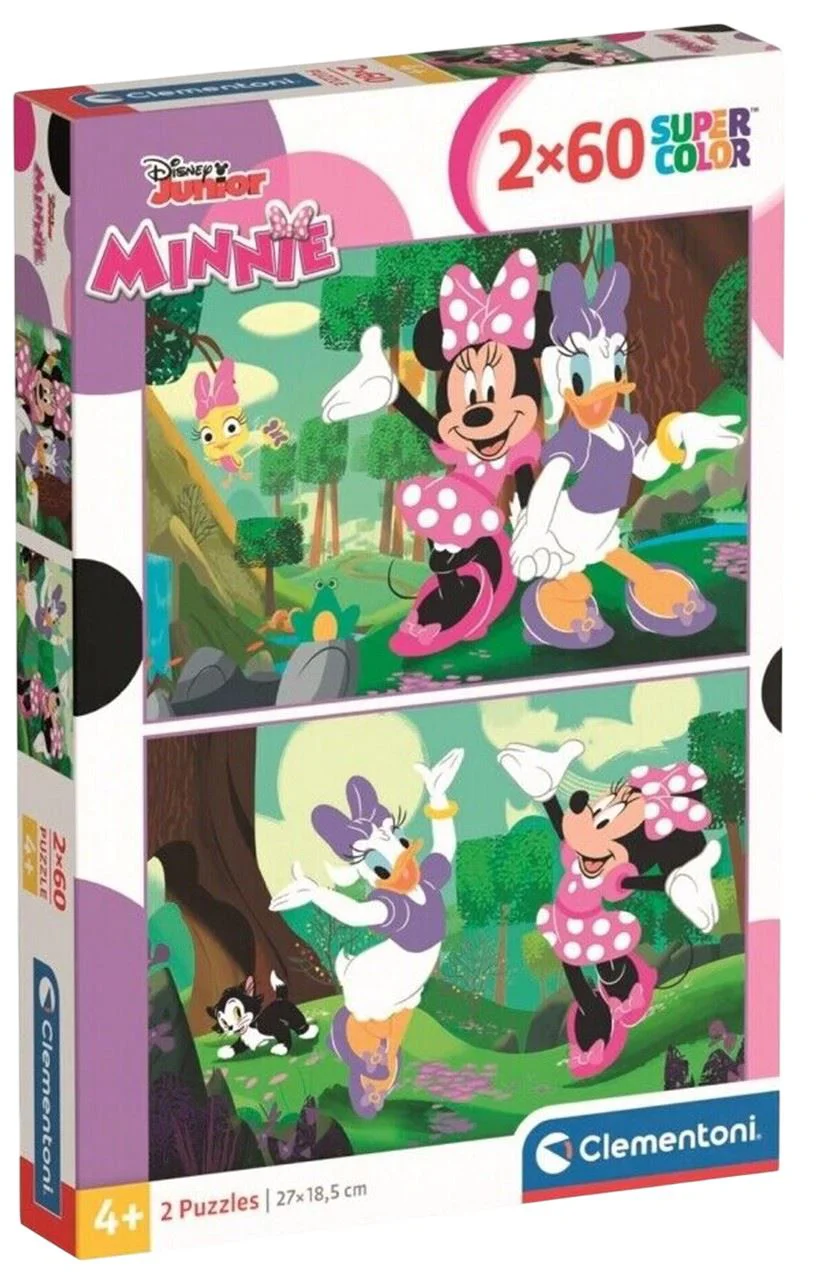 Puzzle Clementoni Disney Minnie, 2x60 el. foto