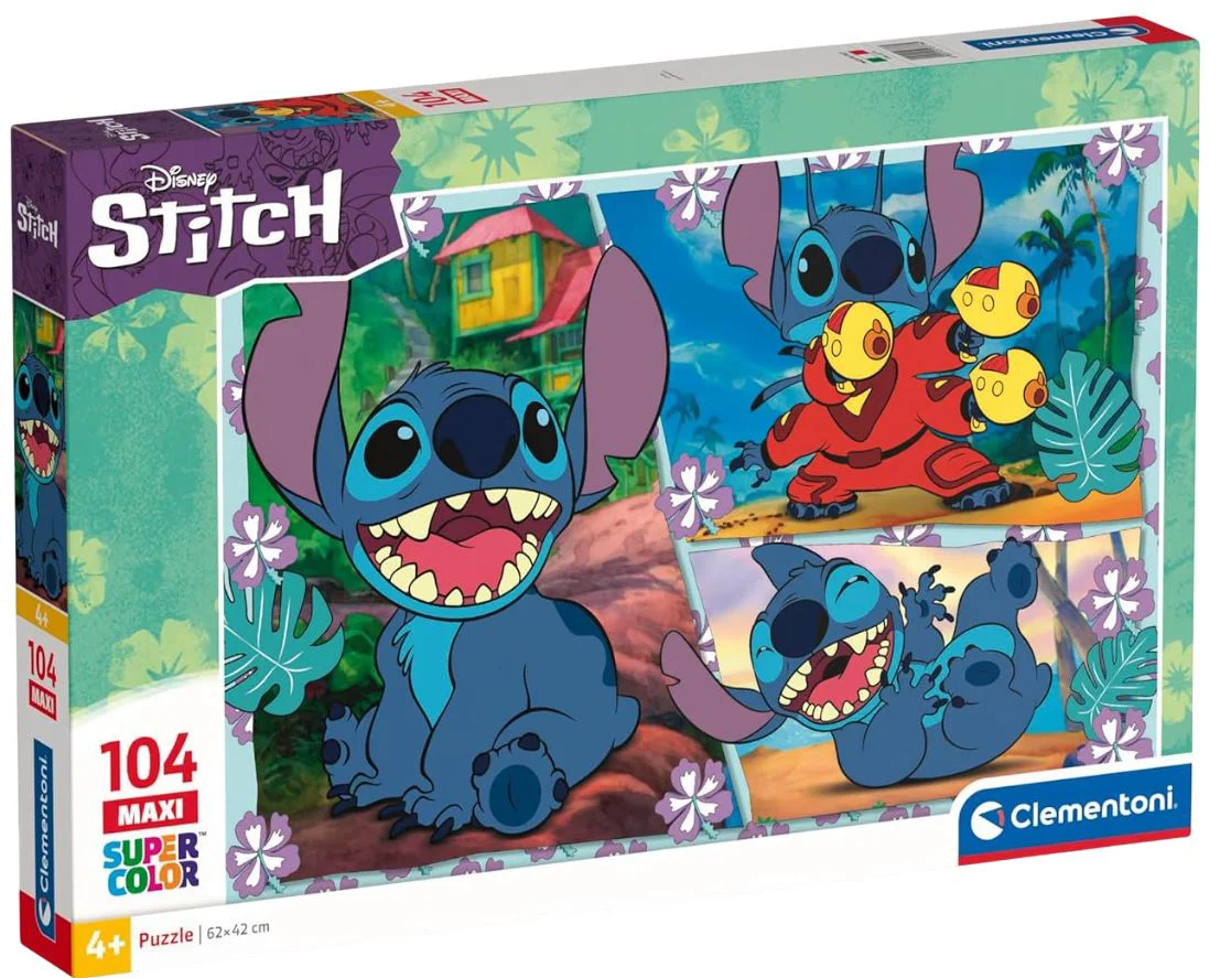 image for Puzzle Clementoni Disney Stitch, 104 el. foto