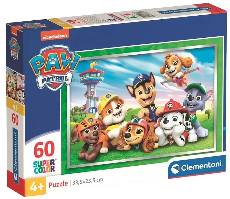 Puzzle Clementoni Patrula Catelusilor, 60 el. foto