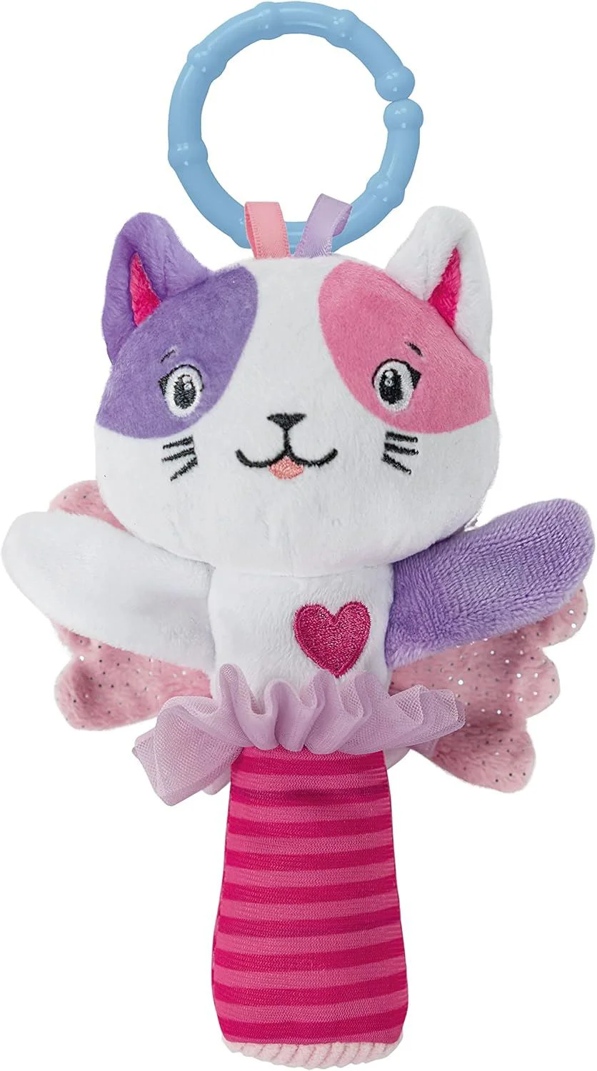 image for Мягкая погремушка Clementoni Baby Котёнок foto