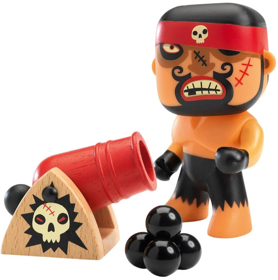 image for Figurina Djeco Pirate Rick & Boumcrack foto