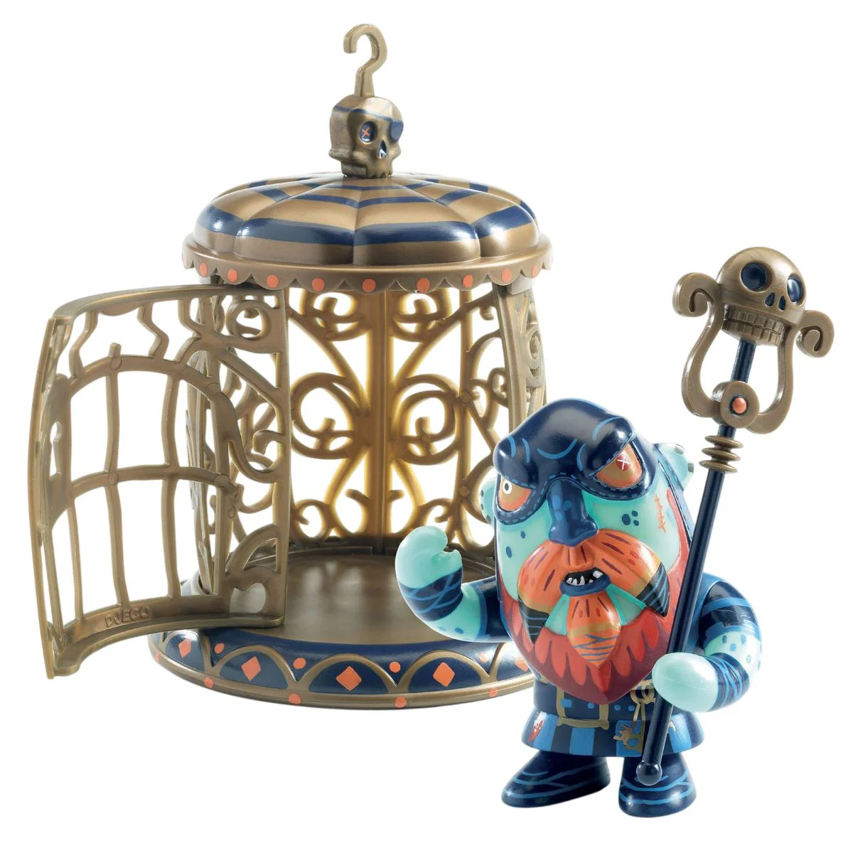 image for Figurina Djeco Pirate Gnomus & Ze Cage foto