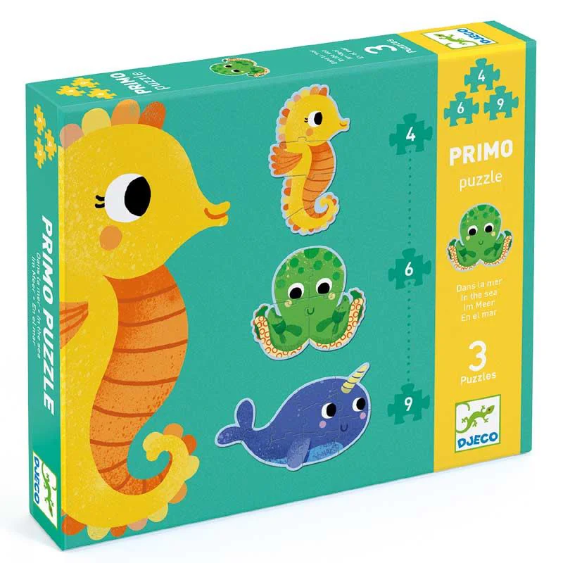 image for Set puzzle-uri evolutive Djeco In Mare foto