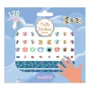 Set de stickere pentru unghii Djeco Cutie, 120 buc. foto