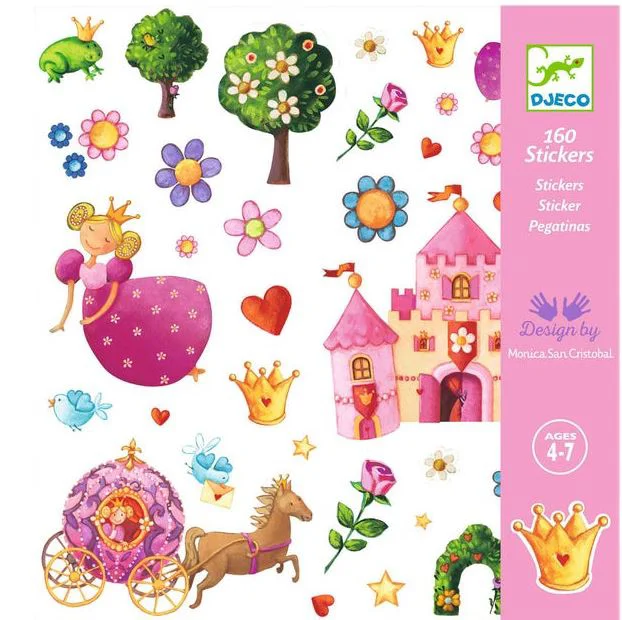 image for Набор стикеров Djeco Princess Marguerite foto
