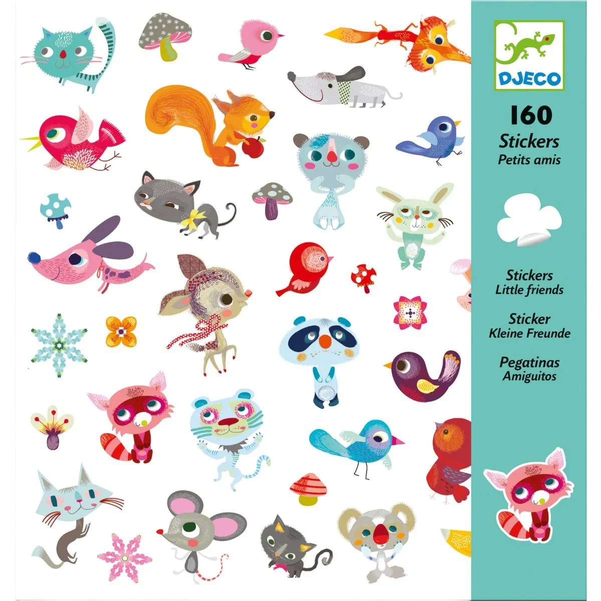 image for Набор стикеров Djeco Little Friends foto