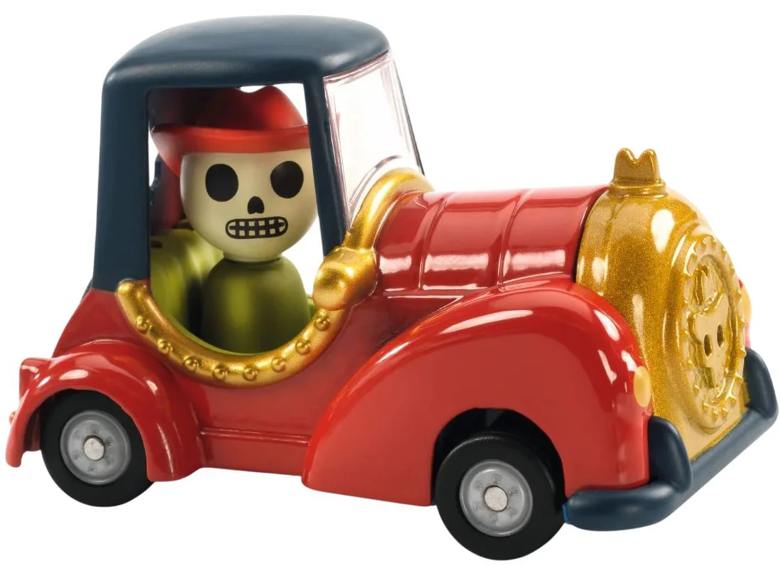 Машинка Djeco Red Skull
