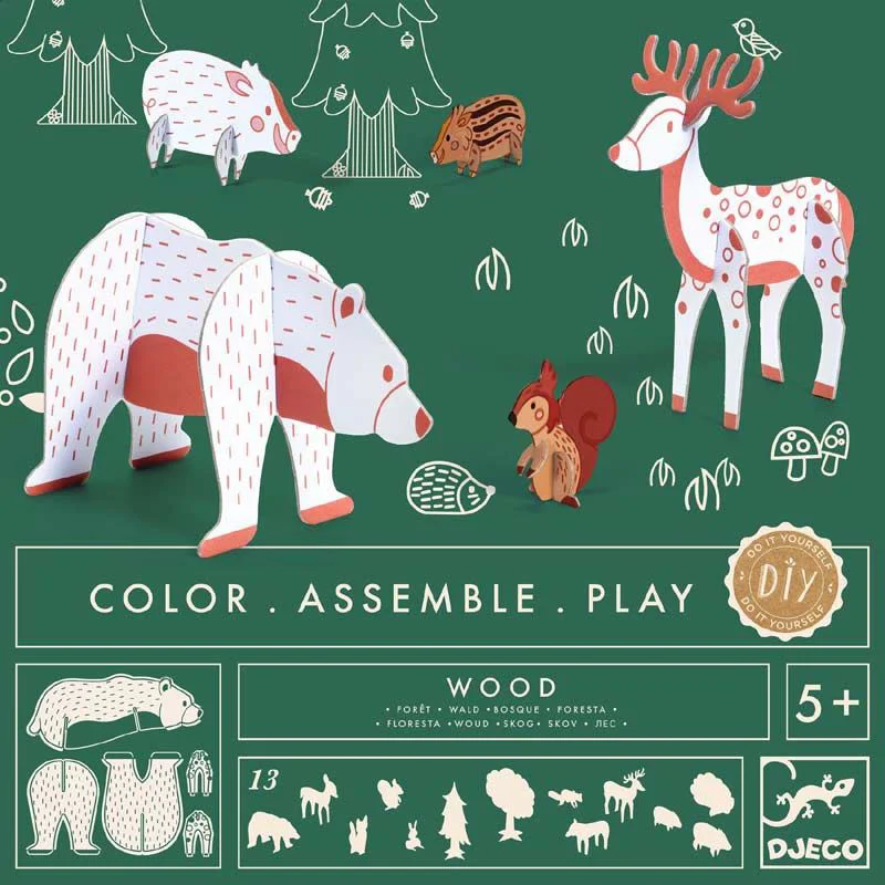 Творческая игра Djeco Woodland