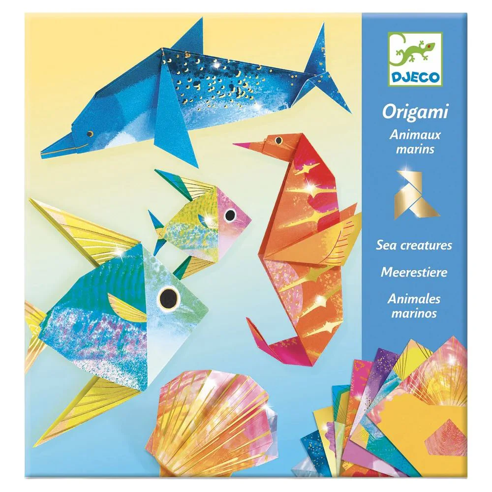 Творческая игра Origami Djeco Морские существа