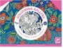 Портфолио с 3 постерами для раскрашивания Djeco Blooms