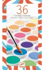 Набор гуаши Djeco Color Cakes, 36 цветов