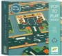 Гигантский пазл Djeco Roads - Pop to Play, 21 эл.