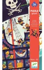 Puzzle gigant Djeco Corabia Piratilor, 36 el. foto