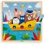 Puzzle din lemn Djeco Barca, 25 el. foto