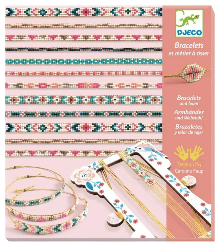 Set de creatie cu margele Djeco Tiny Beads foto