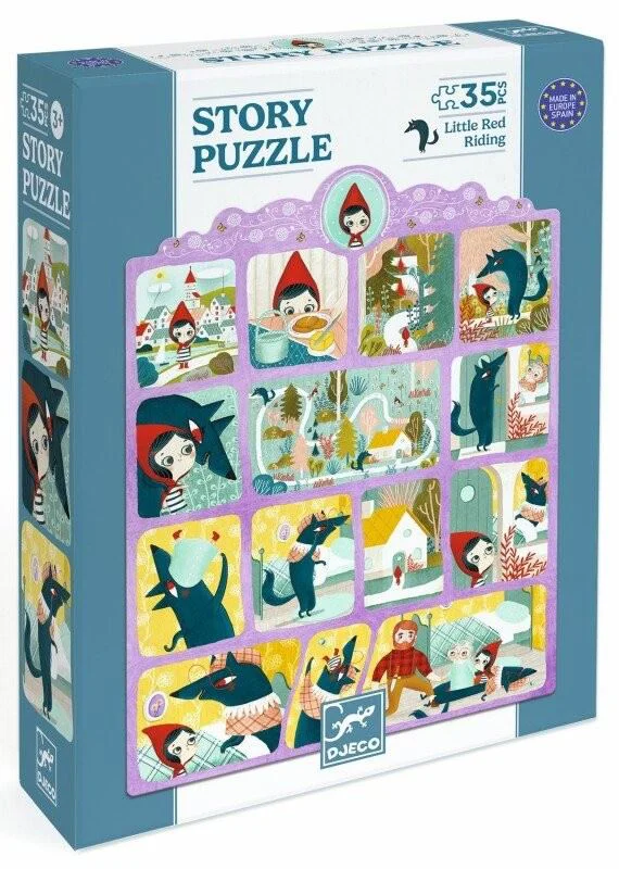 image for Puzzle Djeco Scufita Rosie, 35 el. foto