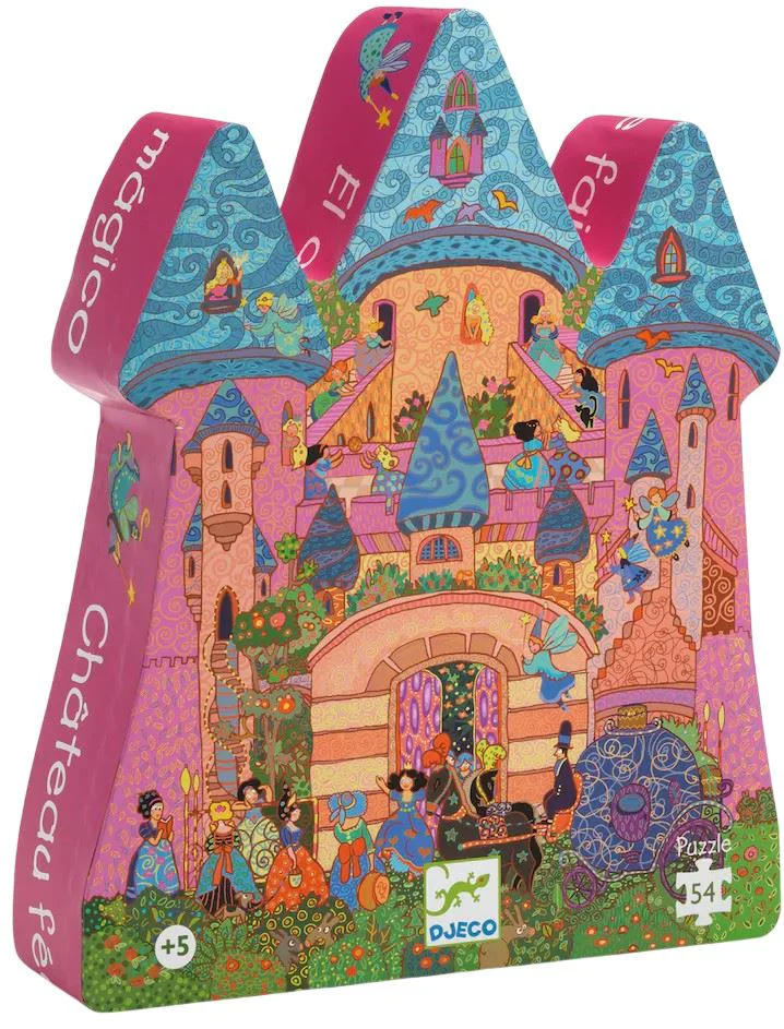 image for Puzzle Djeco Castelul Zanelor, 54 el. foto