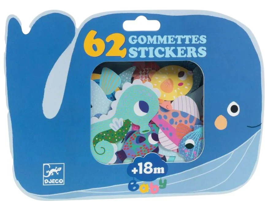 Set stickere Djeco Animale marine