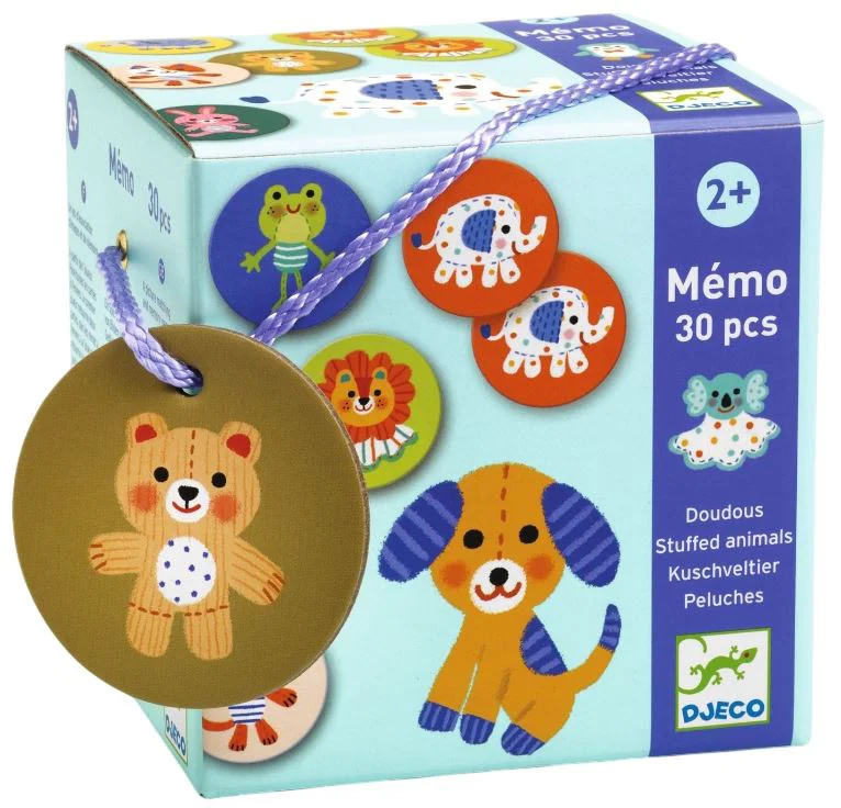 Игра на запоминание Djeco Плюшевые животные