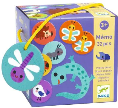 Игра на запоминание Djeco Memo Животные