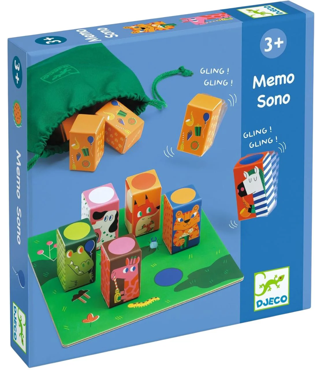 Игра на запоминание Djeco Memo Sono