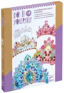 Set de creatie pentru decorarea tiarelor Djeco DIY Like a Princess foto
