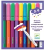 Set carioci Djeco Magic Felt Tips, 10 culori foto