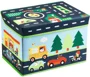 Коробка для хранения игрушек 2-в-1 Djeco Автотрек foto